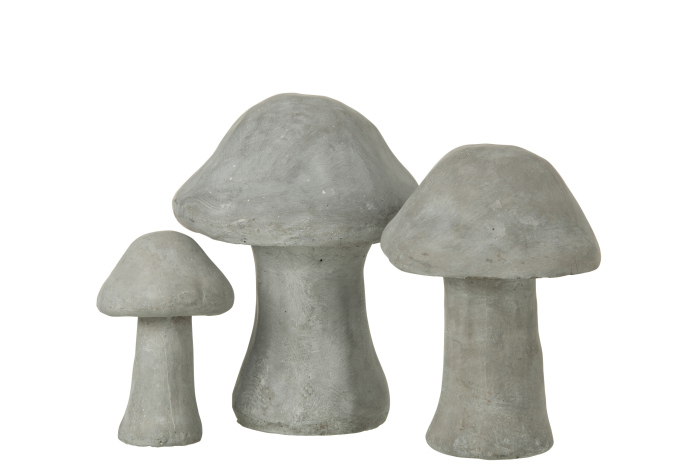 Decoratiune, Ceramica, Gri, 15x15x20 [1]