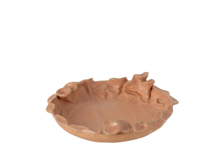 Decoratiune, Ceramica, Roz, 21.5x20.5x6 [2]