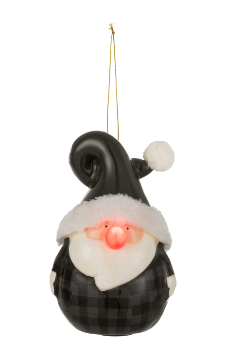 Decoratiune, Compozit, Negru, 10.7x8.8x17 [2]