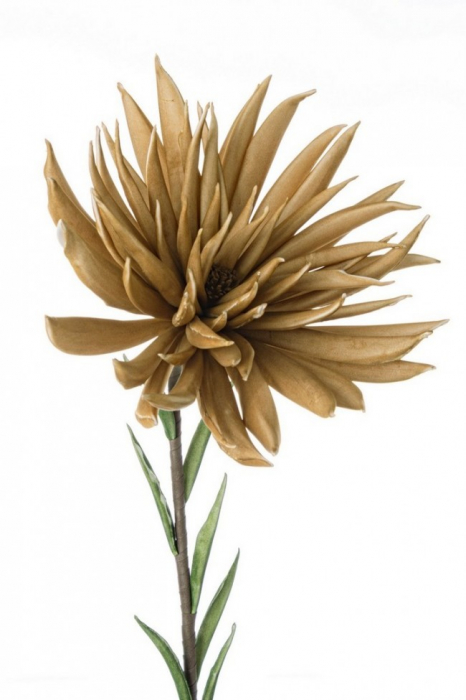 DECORATIUNE CRIZANTEMA GALBEN H91 [2]