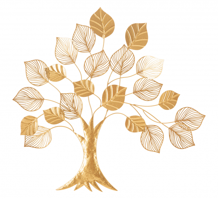 Decoratiune de perete Albero, Fier, Multicolor, 78x81x2.5 cm [5]