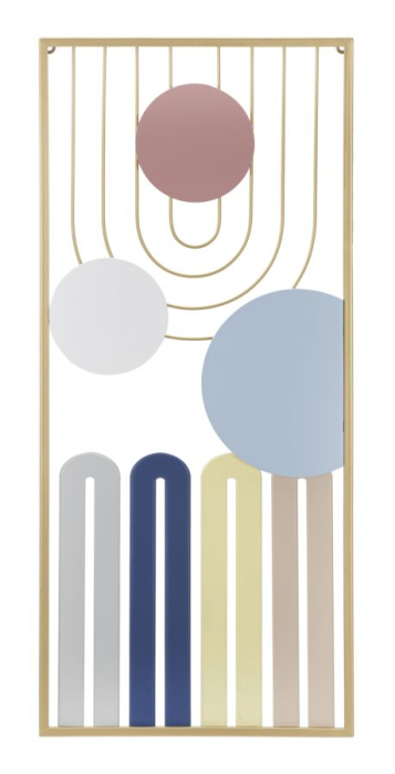 Decoratiune de perete colorat -a- cm 37x2x84 [1]