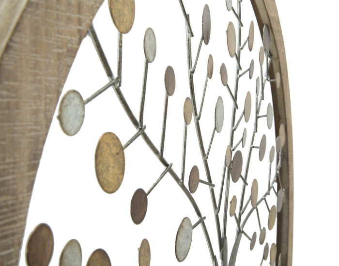 Decoratiune de perete cu oglinda Arborele Vietii, 59x1,80 cm [6]