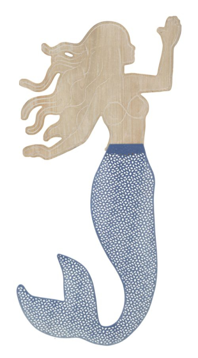 Decoratiune de perete cu sirena 30,5x2x60 cm [1]