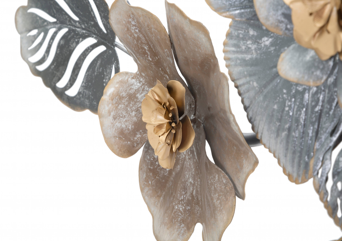 Decoratiune de perete Greys - A -, Fier, Multicolor, 66.5x157,5x9 cm [2]