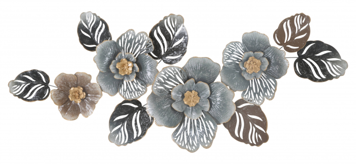 Decoratiune de perete Greys - A -, Fier, Multicolor, 66.5x157,5x9 cm [5]