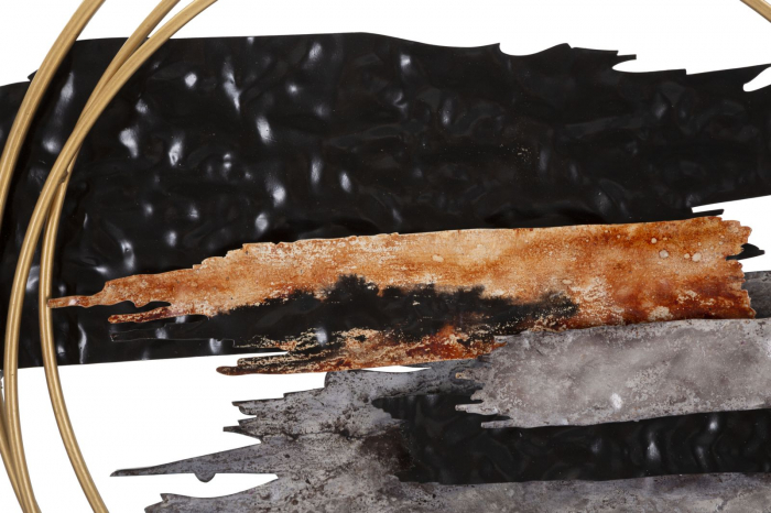 Decoratiune de perete, Metal, Art 144,8X8,3X64,1 cm [2]