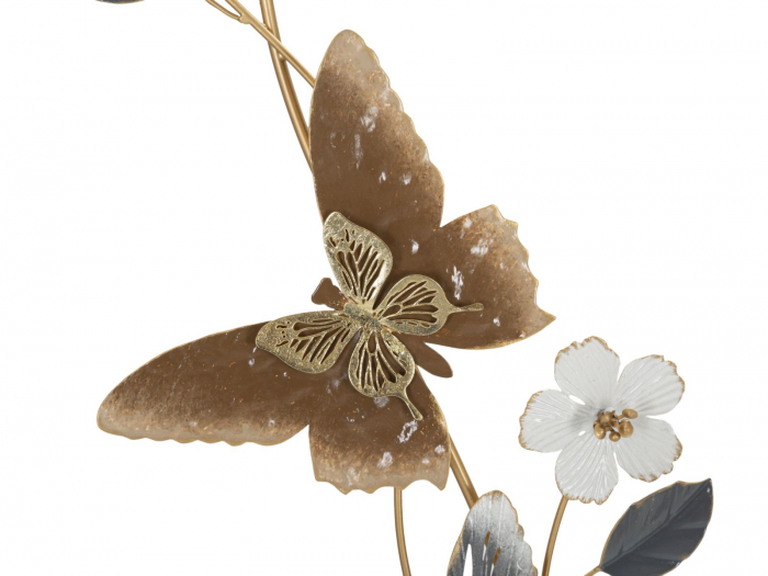  Decoratiune de perete, Metal,  Delis 45,1X5,1X87,6 cm [2]
