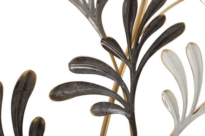  Decoratiune de perete, Metal,  Lixy 50,2X5,1X92 cm [3]