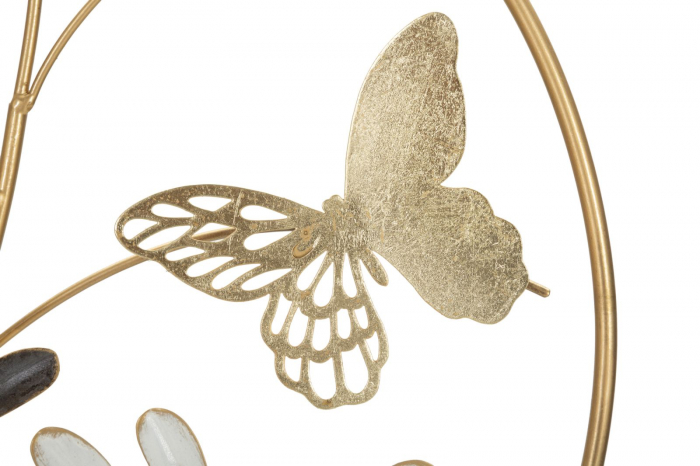  Decoratiune de perete, Metal,  Lixy 50,2X5,1X92 cm [2]