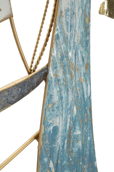Decoratiune de perete, Metal,  Vela Color 51,4X4X87 cm [4]