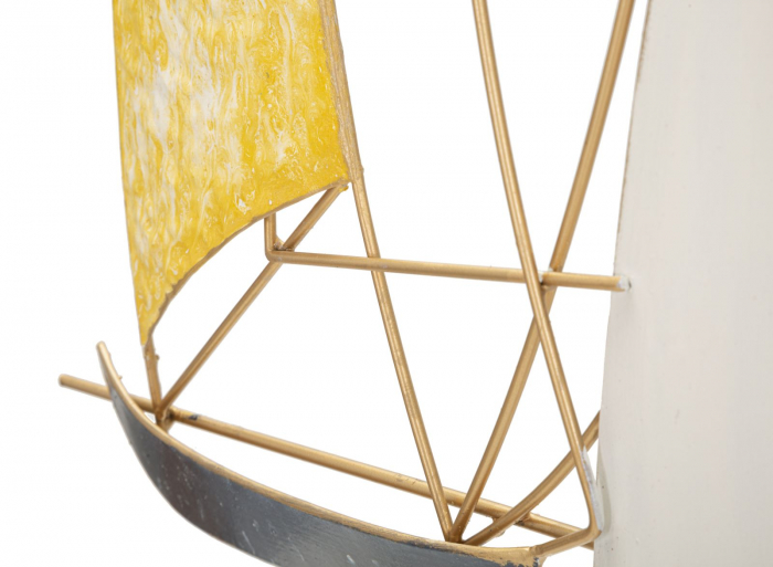  Decoratiune de perete, Metal,  Vela Color 78,7X3,8X97,8 cm [4]