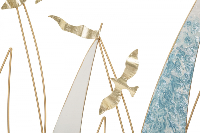  Decoratiune de perete, Metal,  Vela Color 78,7X3,8X97,8 cm [2]
