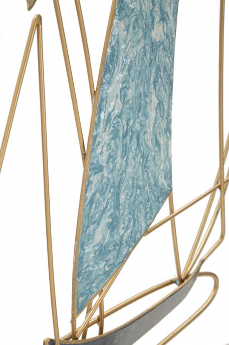  Decoratiune de perete, Metal,  Vela Color 78,7X3,8X97,8 cm [3]