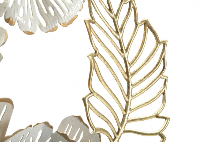  Decoratiune de perete, Metal,  Whity 54X6,4X73,7 cm [4]