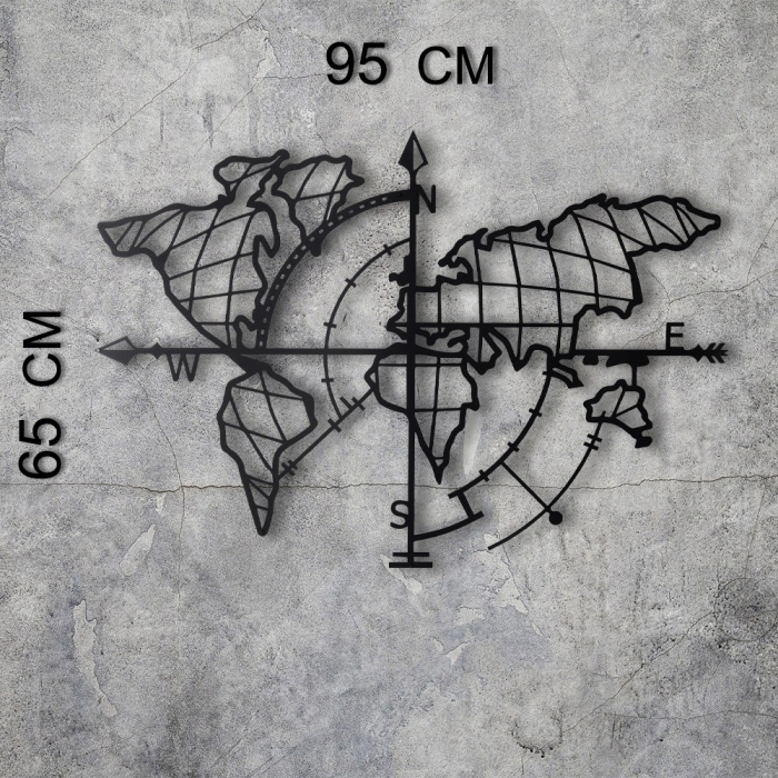 Decoratiune de perete metalic [3]