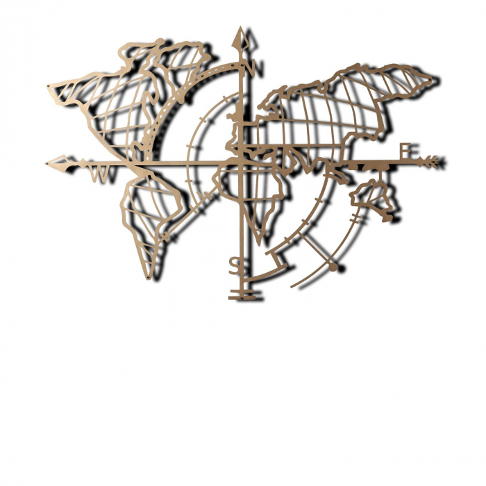 Decoratiune de perete metalic [2]