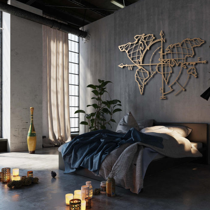 Decoratiune de perete metalic [5]