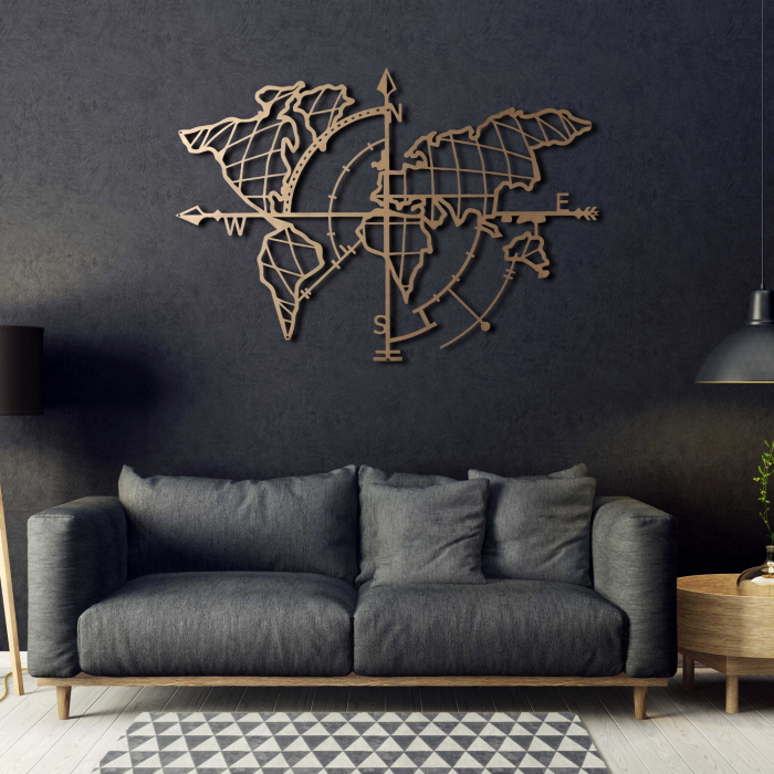 Decoratiune de perete metalic [7]