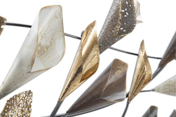 Decoratiune de perete Ramo, fier, multicolor, 115.5X6X65 cm [4]