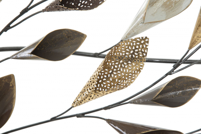 Decoratiune de perete Ramo, fier, multicolor, 115.5X6X65 cm [3]