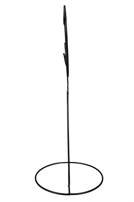 Decoratiune Face Rachel, Metal, Negru, 22.5x40.5x8 cm [5]