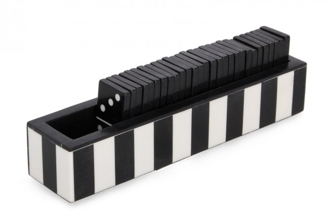 Decoratiune Fortune Domino, Negru 20,5X4,5 [1]