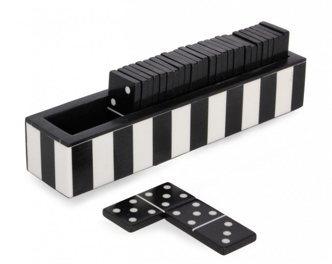Decoratiune Fortune Domino, Negru 20,5X4,5 [2]