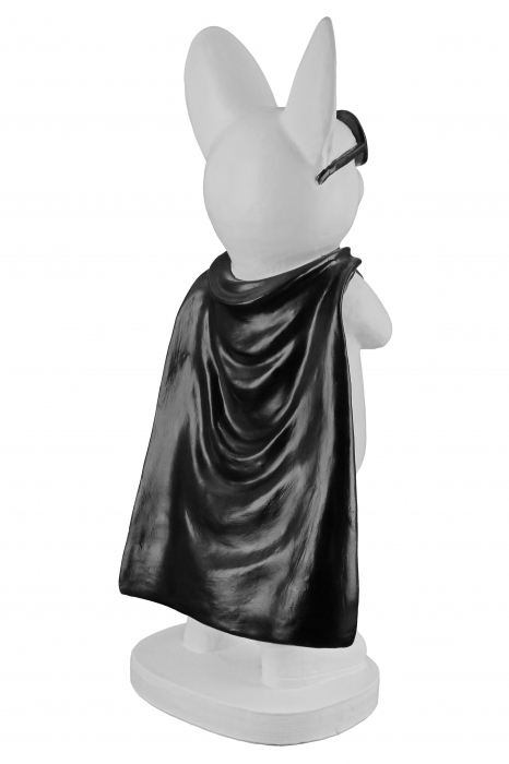 Decoratiune Hero Dog, Rasina, Alb/Negru, 12.5x34x10 cm [2]