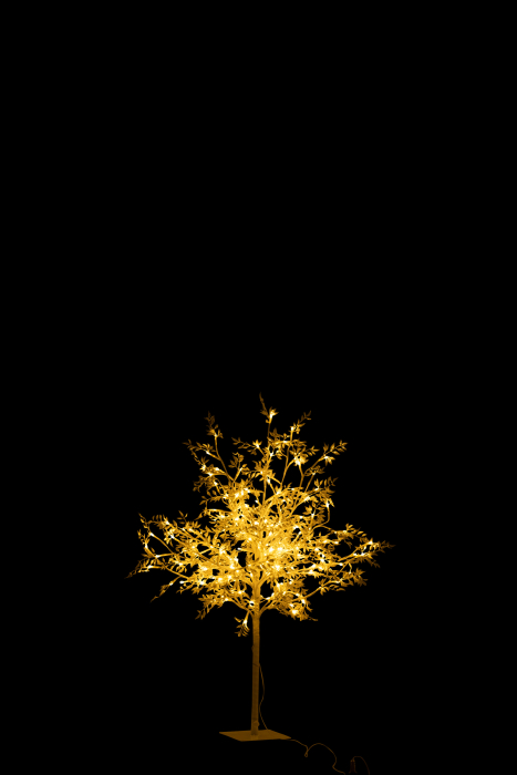 Decoratiune LED, Sticla, Alb, 60x60x100 cm [4]