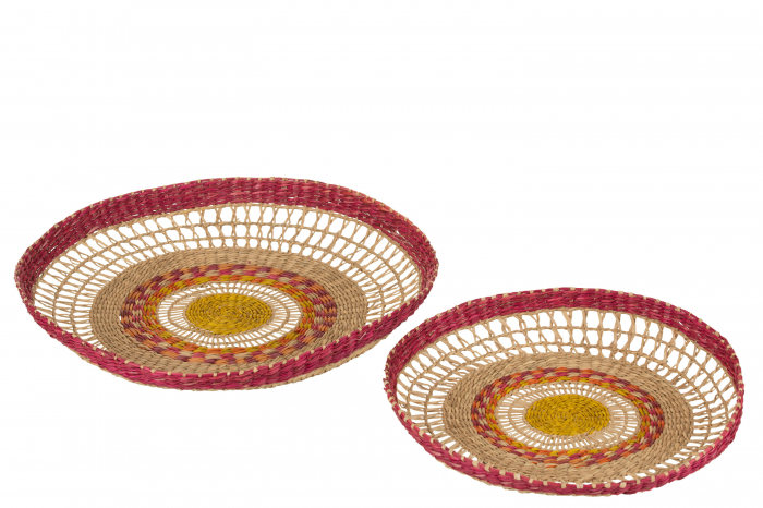 Decoratiune, Material sintetic, Multicolor, 42x42x6 [1]