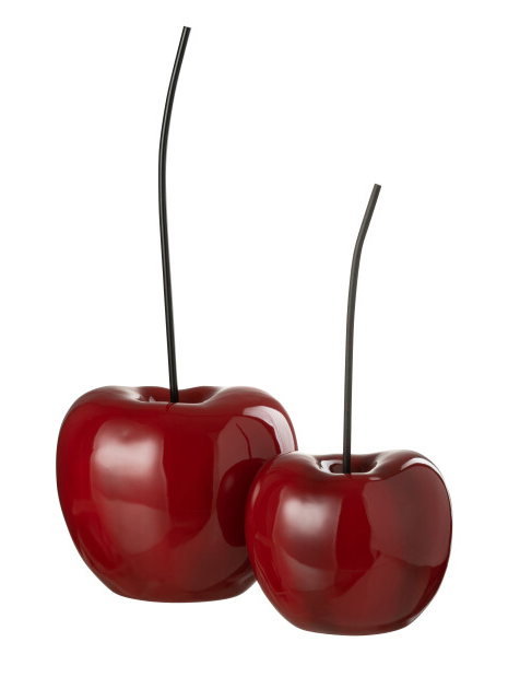 Decoratiune cireasa Cherry, Material sintetic, Rosu, 20x17.5x41 [2]