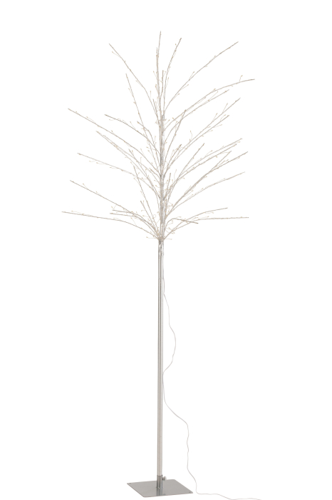 Decoratiune, Metal , Argintiu, 70x70x171 [1]