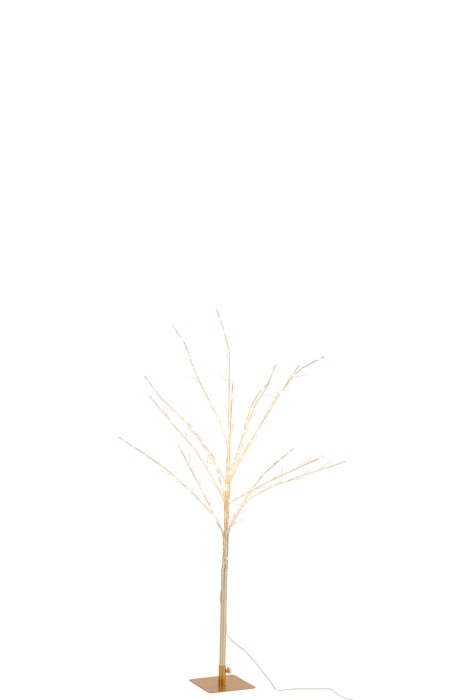 Decoratiune, Metal , Auriu, 51x51x99 [2]
