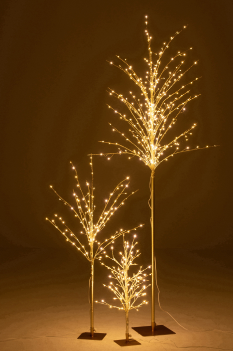 Decoratiune, Metal , Auriu, 70x70x180 [6]