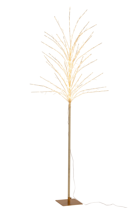 Decoratiune, Metal , Auriu, 70x70x180 [2]