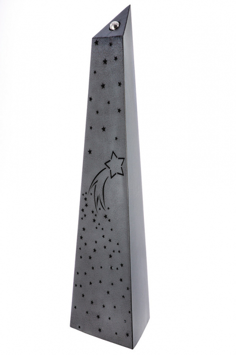 Decoratiune obelosc, SHINY, metal, 23X27X100 cm [2]