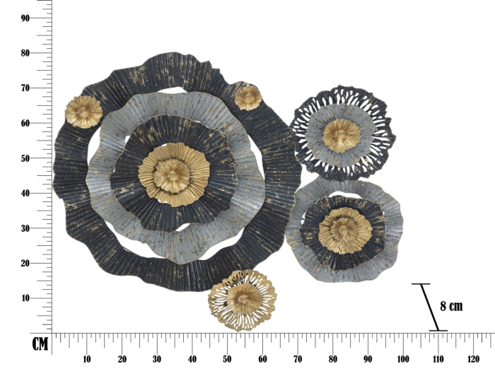 Decoratiune, Otos 100x8x80 cm [7]