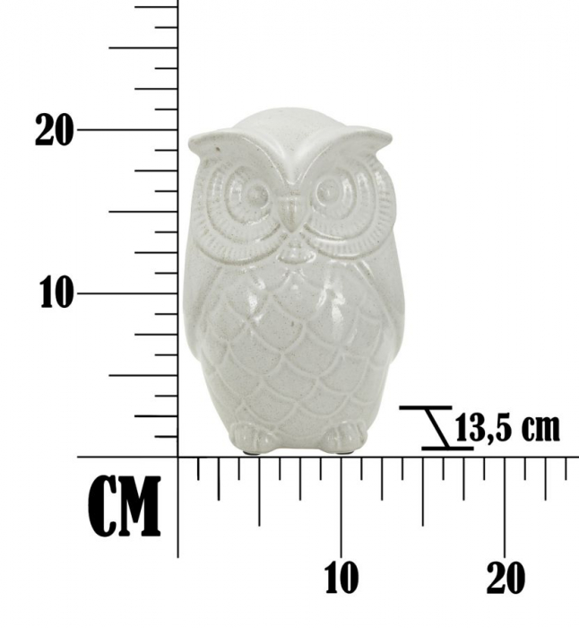 Decoratiune OWL SAND B (cm) Ø 13,5X21 [7]