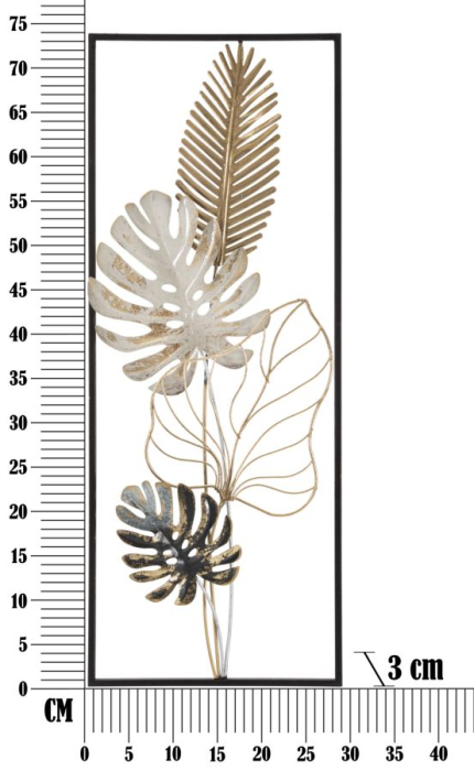 Decoratiune, palmier -b- cm 28,5x3x74 [6]
