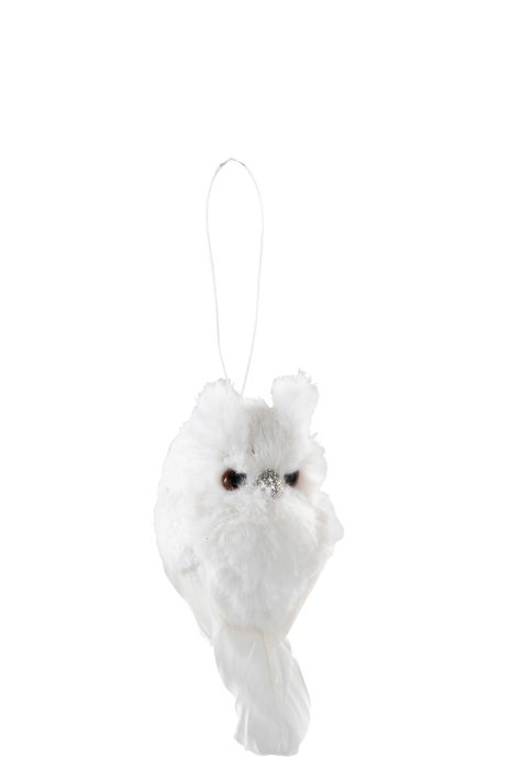 Decoratiune, Pene, Alb , 6x6x14 [1]