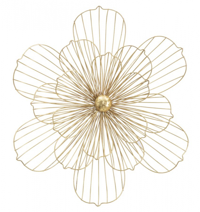 Decoratiune pentru perete FLOWERY STICK, 60X8X54 cm, Mauro Ferretti