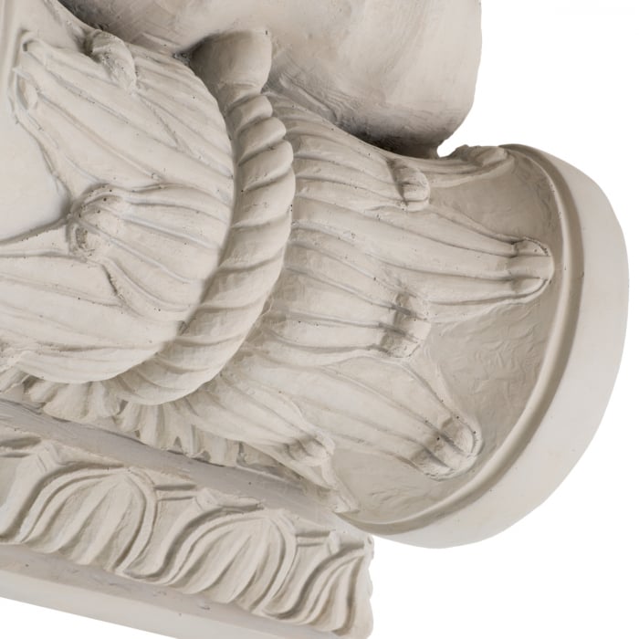Decoratiune perete, Acanthus Scroll, finisaj cu aspect antic, Dims: L. 84 | W. 51 | D. 36  (CM) [6]