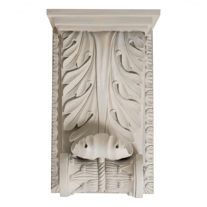 Decoratiune perete, Acanthus Scroll, finisaj cu aspect antic, Dims: L. 84 | W. 51 | D. 36  (CM) [2]