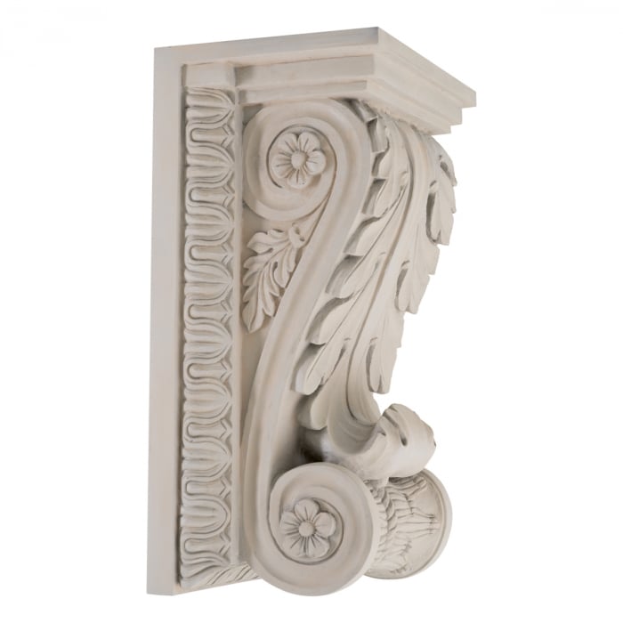Decoratiune perete, Acanthus Scroll, finisaj cu aspect antic, Dims: L. 84 | W. 51 | D. 36  (CM) [3]