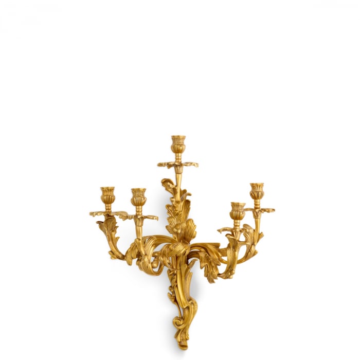 Decoratiune perete, Lumière finisaj auriu antic, Dims: W. 46 | D. 24.5 | H. 55  (CM) [3]
