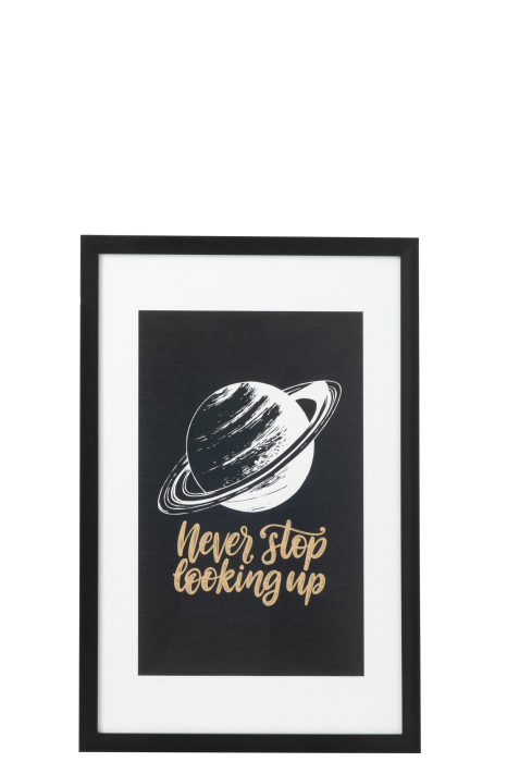 Decoratiune perete, Panza, Negru, 40x60x2.5 [1]