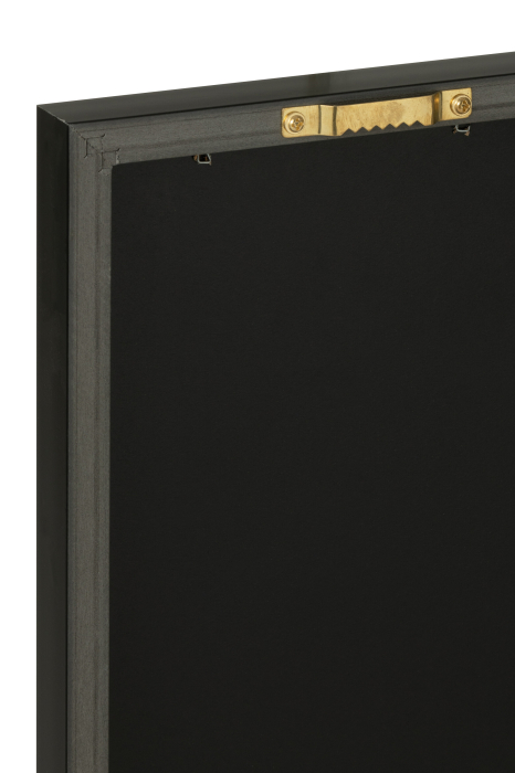 Decoratiune perete, Panza, Negru, 60x2.5x40 [3]