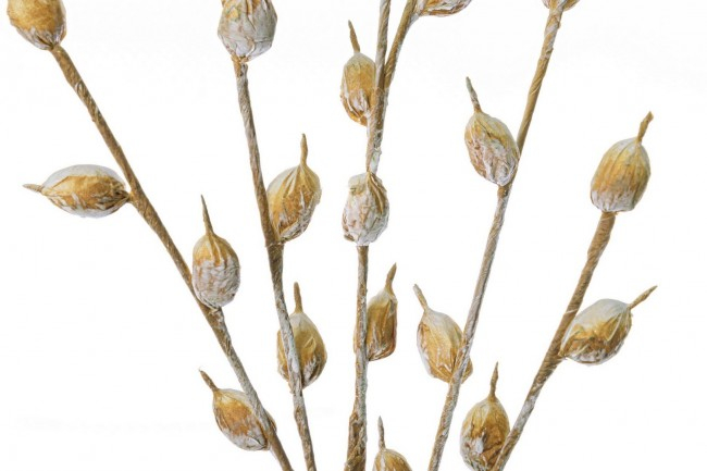 DECORATIUNE RAMURA GALBENA BUD X34B H126 [2]