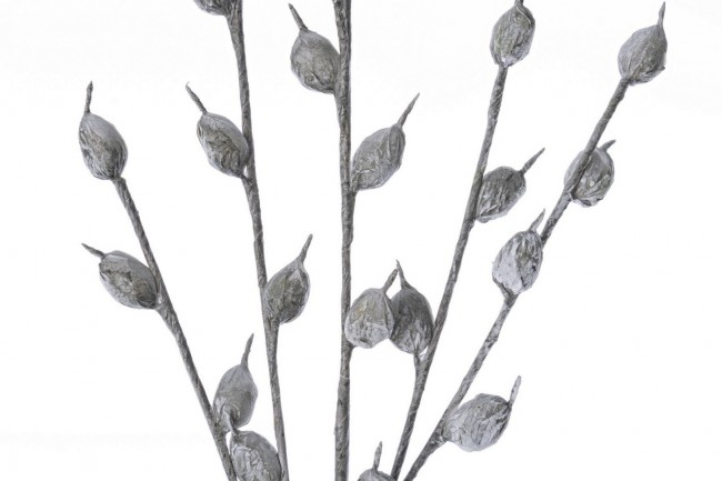DECORATIUNE RAMURA GRI BUD X34B H126 [2]
